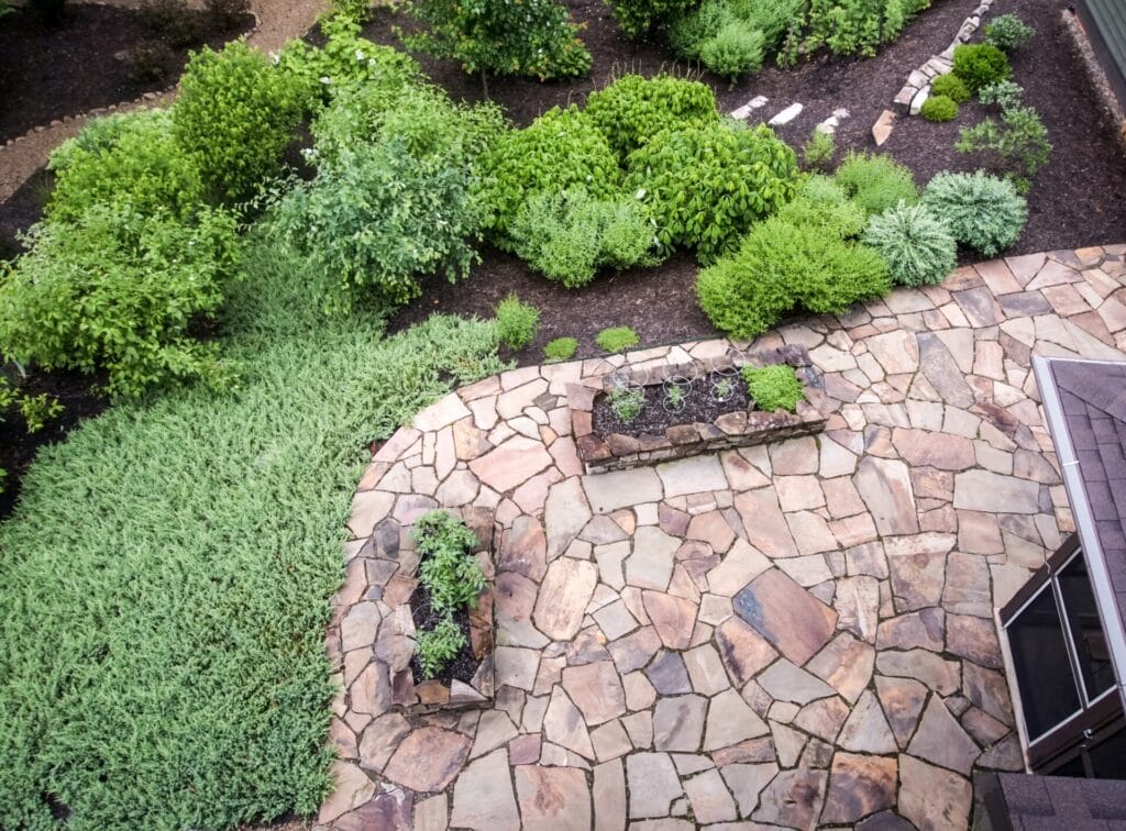 flatstone work hardscaping by innovation grounds