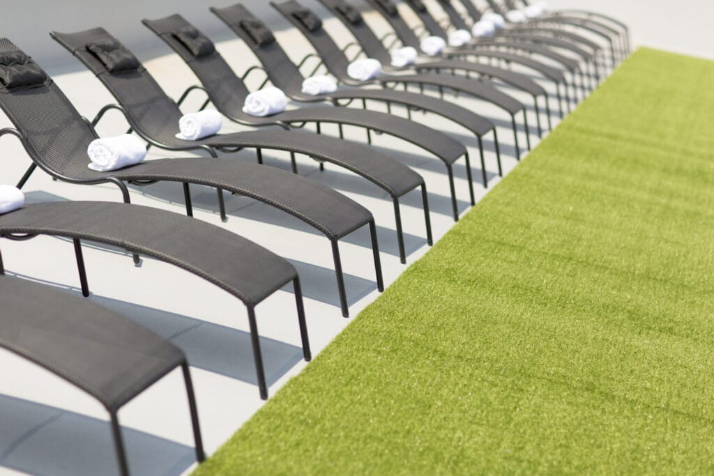 artificial grass outdoor patio