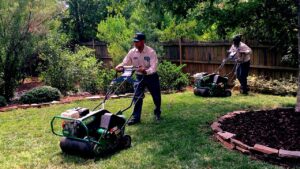 Techs core aeration
