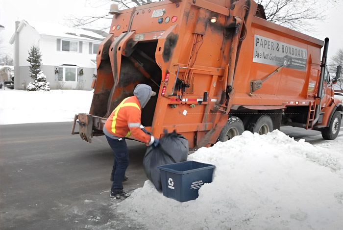 winter waste collecting hd