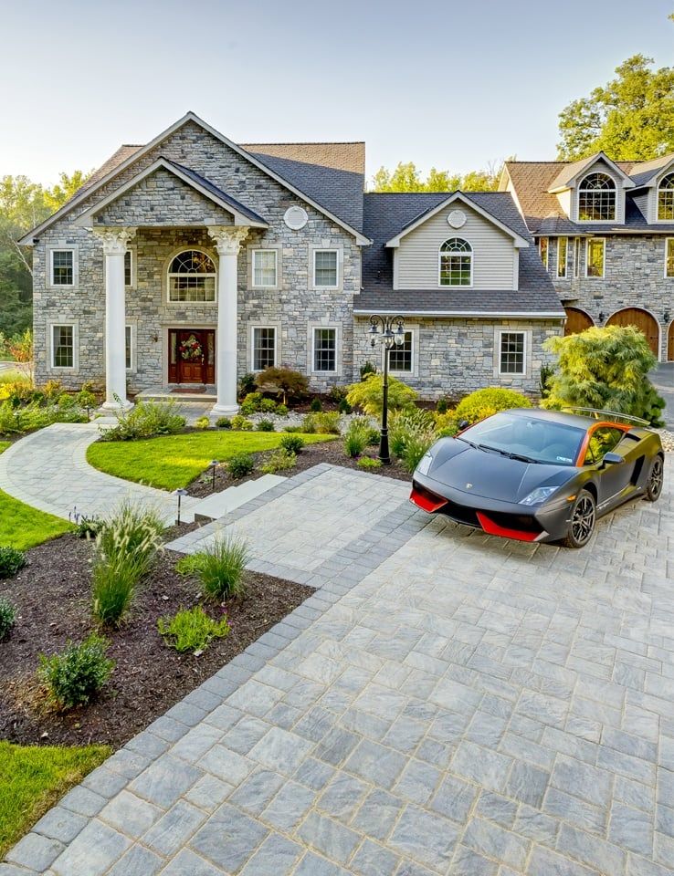 garner paver driveway walkway steps planting1